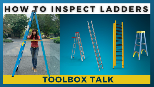 Portable Ladder Inspections Toolbox Talk