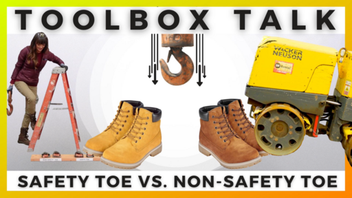 Safety Toe vs. Non-Safety Toe Test Toolbox Talk