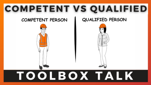 Competent and Qualified Roles Toolbox Talk