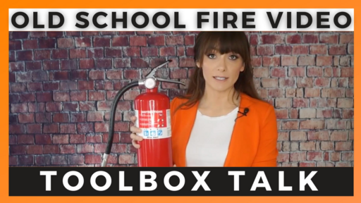 Old School Fire Extinguisher Video Toolbox Talk