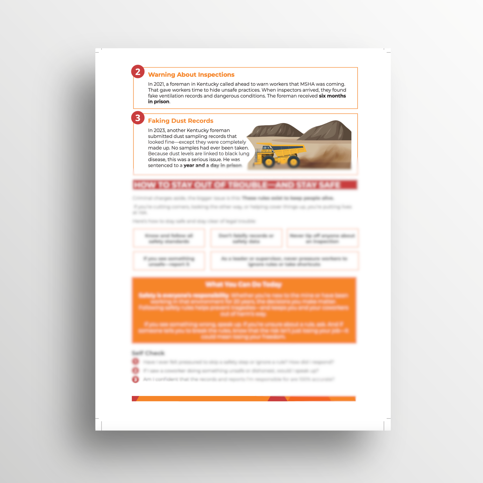 Can MSHA Send You To Jail Toolbox Talk