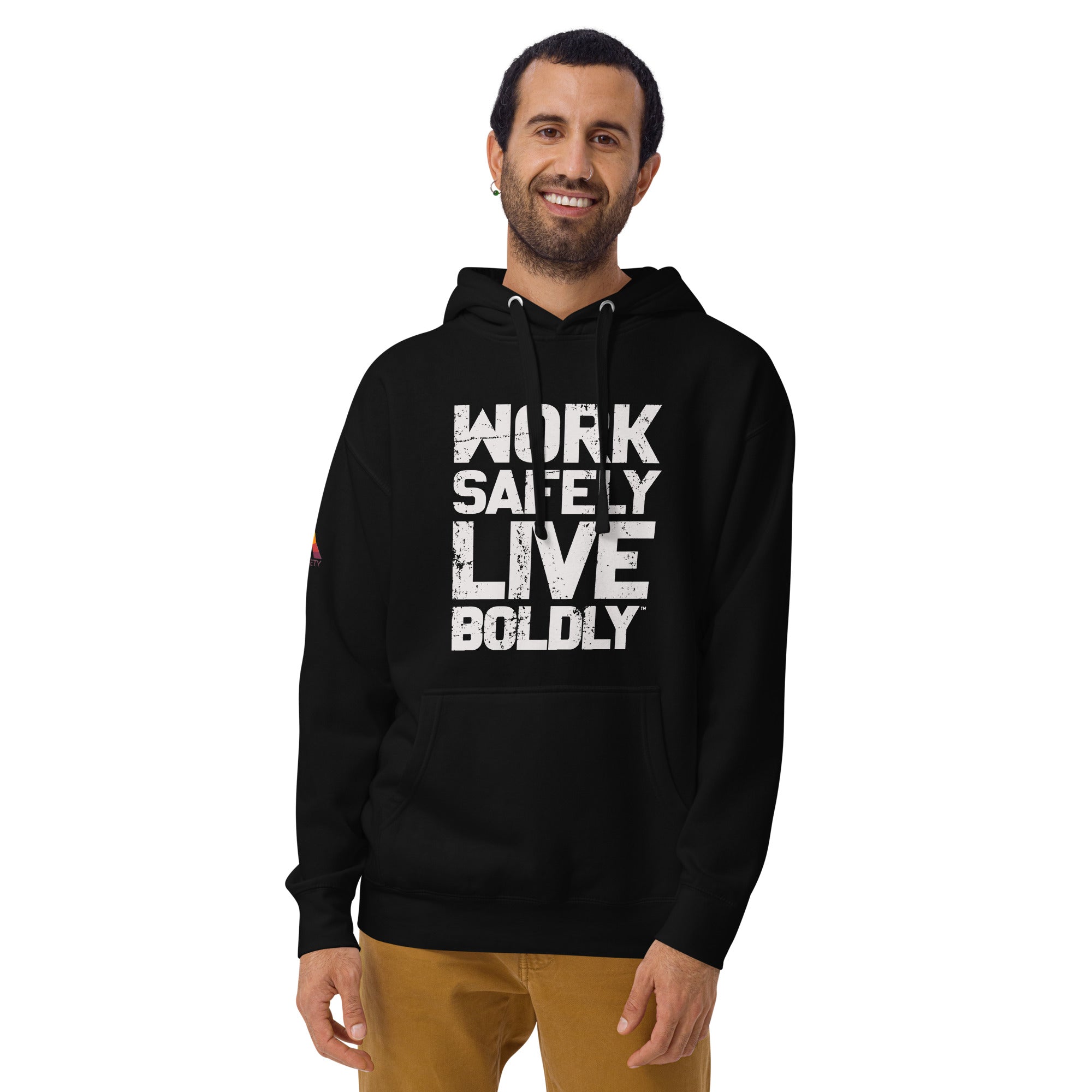 Work Safely, Live Boldly© Unisex Hoodie