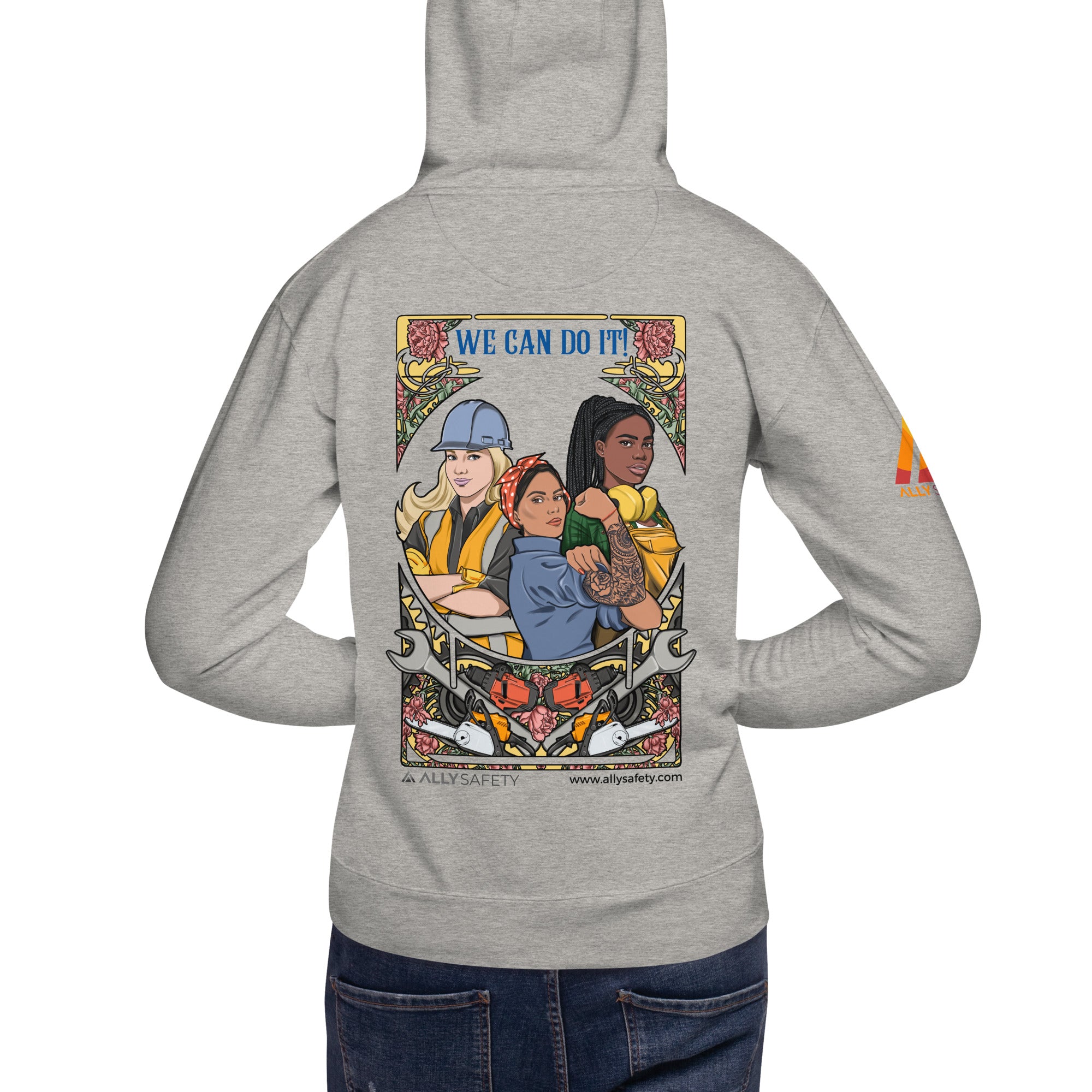 Hoodie on sale back design