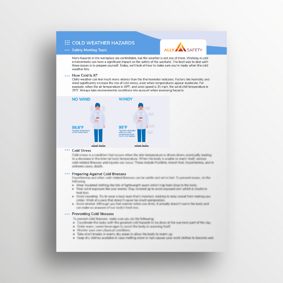 Cold Weather Hazards Toolbox Talk cold-weather-hazards-toolbox-talk