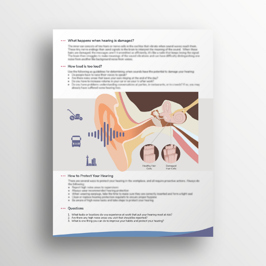 Noise and Hearing Protection Toolbox Talk