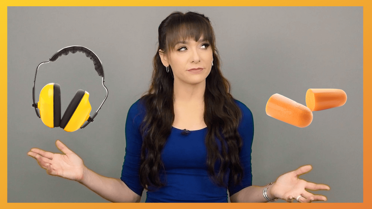 Ear Muffs vs. Earplugs for Hearing Protection