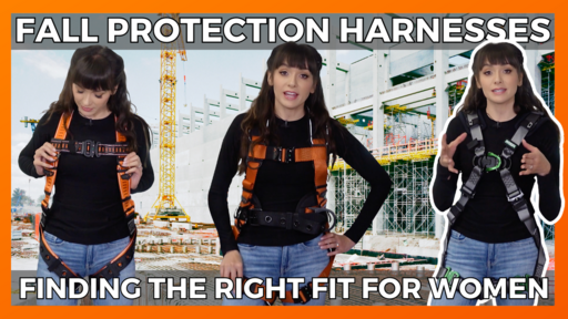 Fall Protection: Finding the Right Harness Fit for Women Toolbox Talk