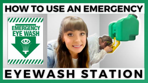 How to Use and Emergency Eyewash Station Toolbox Talk
