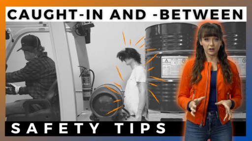 Caught-In and -Between Safety Tips Toolbox Talk