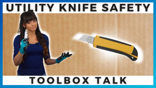 Utility Knife Safety Toolbox Talk