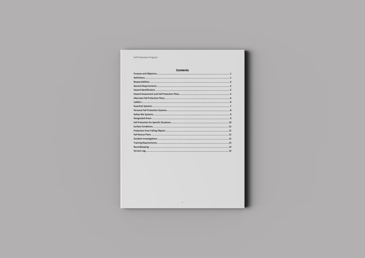 Fall Protection Program for General Industry Ally Safety